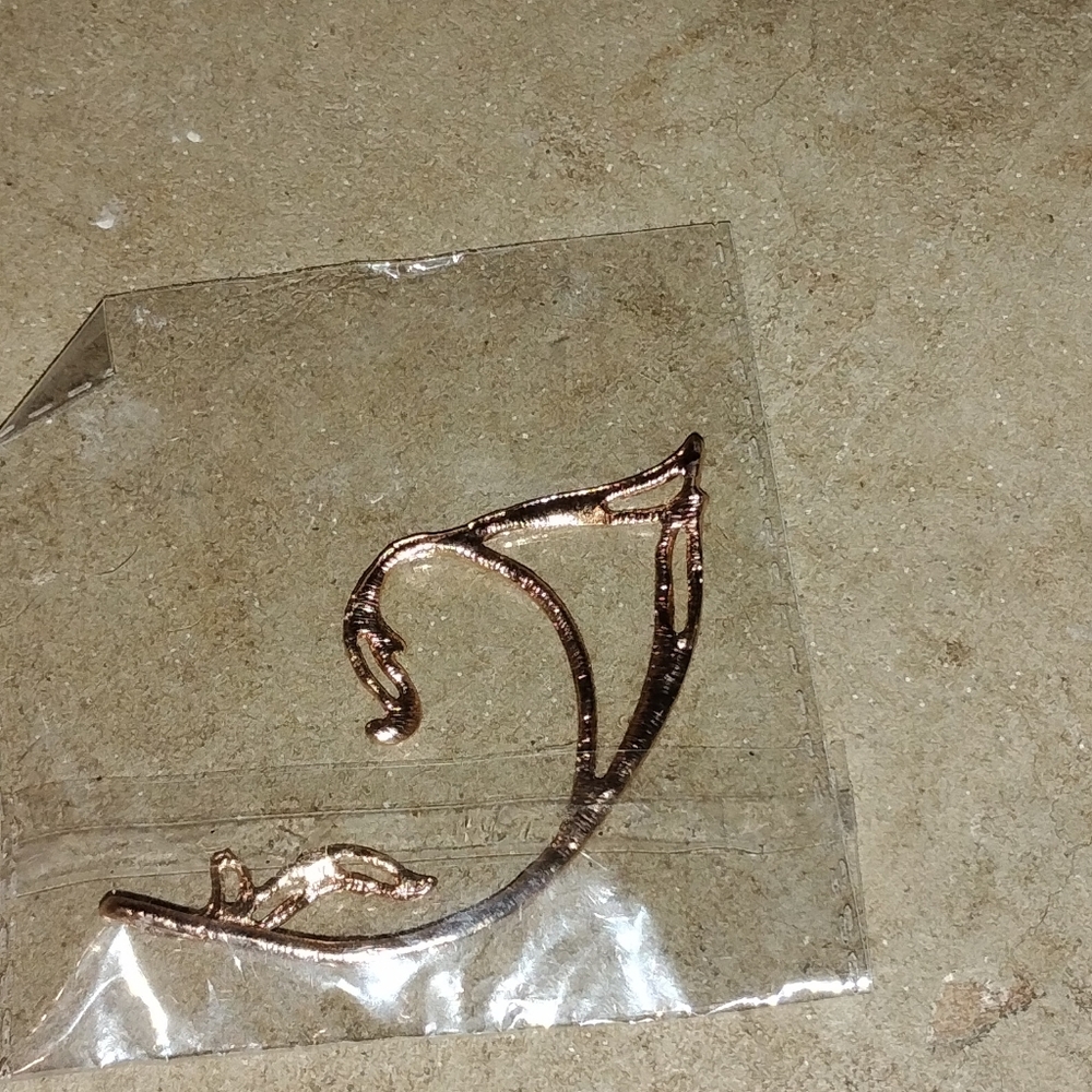 NWT Rose Gold Filigree Elf Ear Cuff – Fantasy Cosplay Jewelry